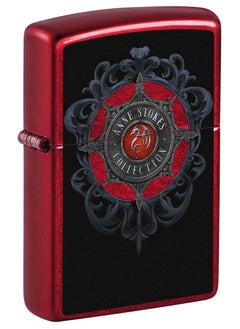 Buy Zippo CI017425 21063 Anne Stokes Collection Candy Apple Red Windproof Lighter in UAE