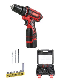 Buy 25-Piece Cordless Hammer Drill Driver Two-Speed Upgrade 12V in Saudi Arabia