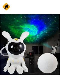 Buy Star Projector – Cute Astronaut Bunny Galaxy Light Projector for Bedroom, Kids, Room Decor, Parties, Game Rooms, and Gifts in UAE