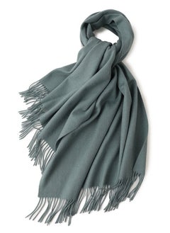 اشتري Solid Warm Thickened Lambswool Scarf في الامارات