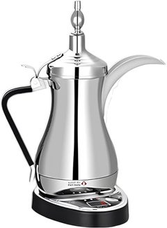 Buy Gulf Dalla Arabic Tea and Coffee Maker, Capacity 1000 ml, Silver, GA-C81839S in UAE