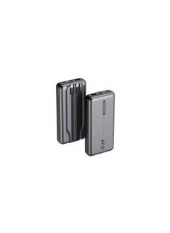 Buy ROCKROSE RRPB35GR POWERADE 10 NEO 10000mAh 22.5W Quick Charge Power Bank -Grey in Egypt