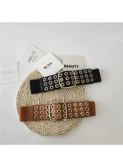 Buy Belt Woman Wide Leather - 2 pcs in Egypt