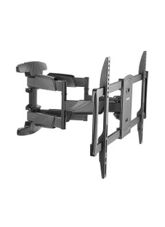 Buy Duel Arms Full Motion TV Wall Bracket Mount For Most 32-70 Inches LED LCD Monitors And TV Adjustable Tilting, Rotating, Weight Up To 45kg in Saudi Arabia