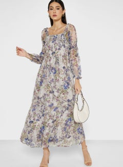 اشتري Floral Print Dress في السعودية