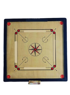 Wooden Carrom Board Game Coins & Striker Set - 24 Pieces + 1 Striker