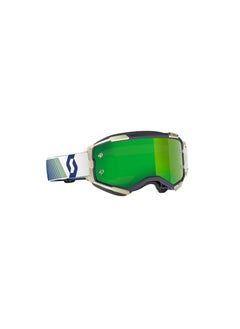 Buy SCOTT Goggle Fury dark green/mint green green chrome works in UAE