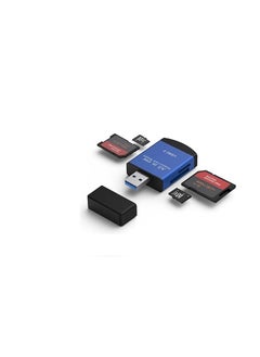 اشتري قارئ بطاقات تي اكس واي 4 في 1 USB2.0 الى SD Micro SD TF MS MMC M2 قارئ بطاقات اللاب توب، قارئ بطاقة الذاكرة الذكية قارئ 4 في 1 محول بطاقة في مصر