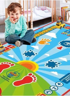 اشتري Early Education Carpet Children's Learning Music Rug Multifunctional Electronic Interactive Intelligence for Playroom,Boy Girl rug في السعودية