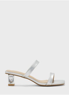 Buy Jewelled Strappy  Mule in Saudi Arabia