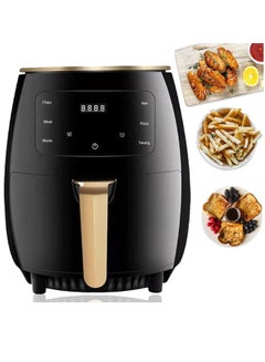 Buy Intelligent 4.5L Large Capacity Electric Oil Free Air Fryers French Fries Cooker Nonstick Deep Air Fryer With Timer in UAE