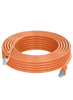 Buy CAT6 Cable High Speed Patch Cable 30Meter Orange in UAE