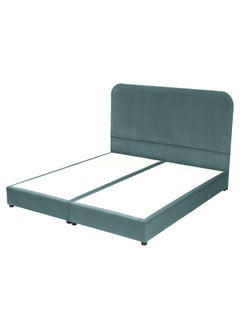 Buy Leen | Velvet Bed Frame - Turquoise in Saudi Arabia