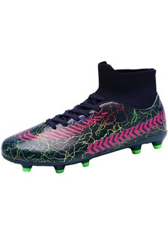 Buy Mens Soccer Shoes Firm Ground Soccer Cleats Outdoor Indoor Professional Youth Boys Football Shoes Unisex Football Cleats in Saudi Arabia