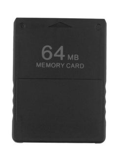 Buy Memory Storage Card For Sony PlayStation 2/PS2 Black in Saudi Arabia