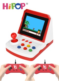 Buy Video Game Console with Dual Gamepads,3.5-inch HD Screen Retro Arcade Games,Connected TV,Built-in Classic Free Games,Handheld Game Console for Kids in Saudi Arabia