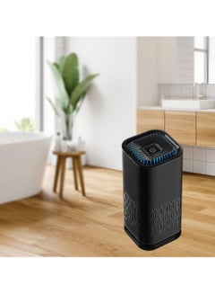 Buy Air Ionizer Purify For Car Dashboard Bedroom Bathroom black in UAE