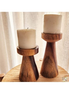 Buy Set of brown candles holders in Egypt