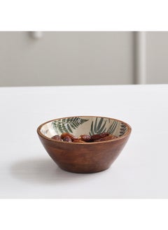 Buy Botanica Wooden Salad Bowl 16.5x16.5 cm in UAE