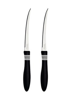 Buy Cor & Cor 2 Pieces Black Tomato Knife with Stainless Steel Blade Set in UAE