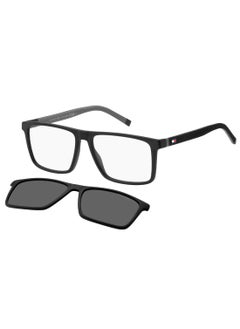 Buy Men's UV Protection Sunglasses Th 2086/Cs Black 41.2 - Lens Size: 56 Mm in UAE