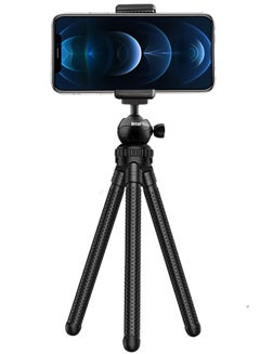 Buy Flexible Tripod for Mobile and Camera with Bluetooth Remote Fits Most Smartphones Such as iPhone or Android in Saudi Arabia