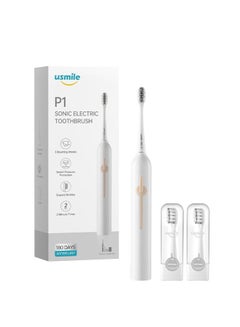 Buy P1 Sonic Electric Toothbrush White in UAE