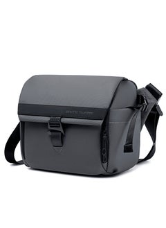 Buy Unisex Camera Bag Water Resistant Compact Camera Shoulder Bag with Tripod Holder for DSLR/SLR/Mirrorless Cameras K00576 Grey in UAE