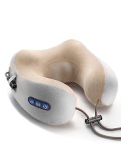 Buy Neck Massager U Shape Pillow Electric Rechargeable Massager Travel Pillow Combination in UAE