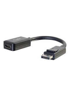 اشتري C2G Legrand Displayport To Hdmi Male To Female Displayport Cable Black Displayport Cable 8 Inch Digital Display Cable 1 Count C2G 54322 في الامارات