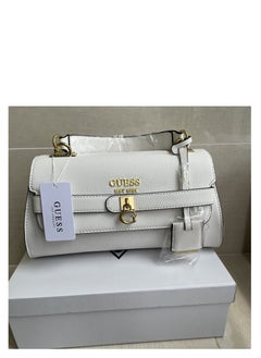 Guess jensen box satchel hot sale