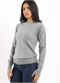 Buy regular-fit-knitted-pullover in Egypt