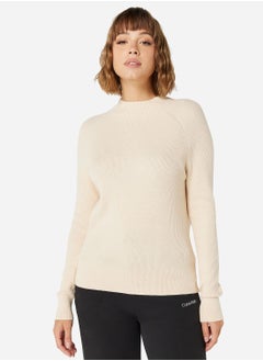 اشتري RIB MOCK NECK SWEATER في الامارات