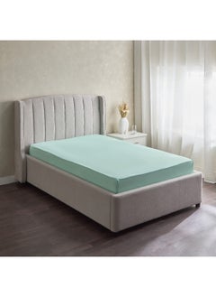 اشتري Derby Solid Single Microfibre Fitted Sheet 190 x 20 x 90 cm في السعودية