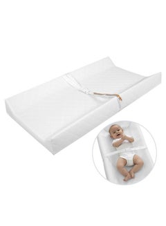اشتري Baby Changing Pad with Seat Belt Portable Compression Waterproof Nursing Changing Table Baby Massage Touch Pad 80x40x10cm في الامارات