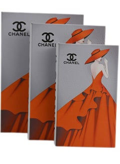 Buy 3-Piece Set Chanel Fake Book and Storage Box in UAE