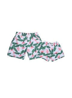 Buy Printed Swim Shorts Multicolor in Saudi Arabia