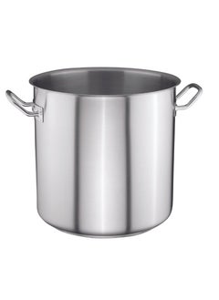 Buy Stainless Steel Induction Stock Pot 40 cm x 32 cm |Ideal for Hotel,Restaurants & Home cookware |Corrosion Resistance,Direct Fire,Dishwasher Safe,Induction,Oven Safe|Made in Turkey in UAE