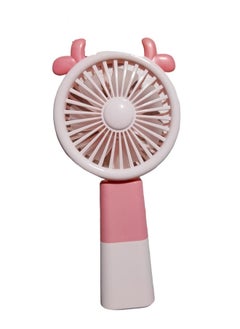 Buy Mini Fan USB Rechargeable Cute 1.5W Small Electric Fan For School in Egypt