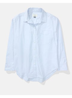 Buy AE Oversized Oxford Button-Up Shirt in Saudi Arabia