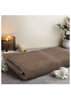 Buy Daffodil (Dark Beige) Premium Hand Towel (40x60 Cm-Set of 1) 100% Cotton, Highly Absorbent and Quick dry, Hotel and Spa Quality Bath linen with Stripe Diamond Dobby-500 Gsm in UAE