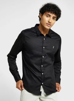 Buy Thomas Scott Spread Collar Classic Slim Fit Casual Shirt in UAE