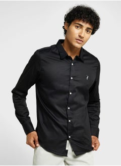 Buy Thomas Scott Spread Collar Classic Slim Fit Casual Shirt in UAE