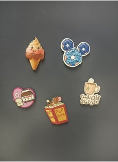 Buy Cute Cartoon Decorative Fridge Magnets (5 Pieces) - Mini Fridge Magnets in Egypt