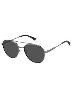Buy Men Aviator Sunglasses PLD 4119/S/X  DK RUTHEN 56 in UAE