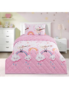 اشتري 3-Piece Kids Velvet Comforter Set: Cozy Winter Bedding with Velvet and Fur في السعودية