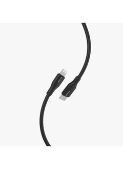 Buy Green Rotterdam Type-C to Lightning Cable 1.2M - Black in UAE