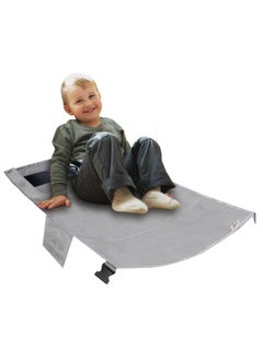 Buy Kids Airplane Footrest, Toddler Travel Bed, Portable Travel Foot Rest Hammock for Flights, Kids Bed Airplane Seat Extender, Leg Rest for Kids to Lie Down on Plane, Compact and Light (grey) in Saudi Arabia