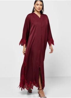 Buy Embellished Detail Abaya in Saudi Arabia