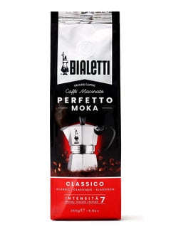 Buy Caffe Macinato Perfetto Moka Classic Ground Coffee 250g in UAE